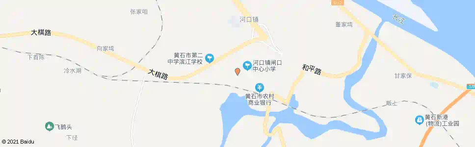 黄石河口镇小学_公交站地图_黄石公交_妙搜公交查询2025