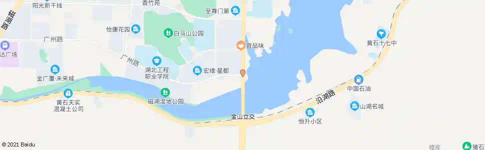 黄石广州路口(桂林南路)_公交站地图_黄石公交_妙搜公交查询2025