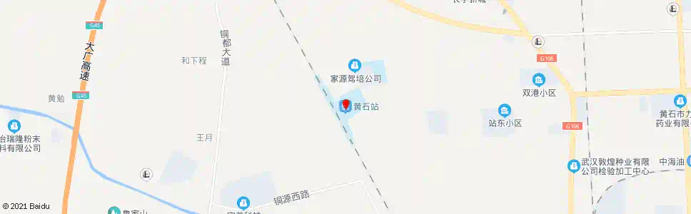 黄石黄石职院_公交站地图_黄石公交_妙搜公交查询2025