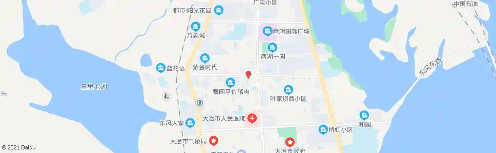 黄石大冶地税小区_公交站地图_黄石公交_妙搜公交查询2025