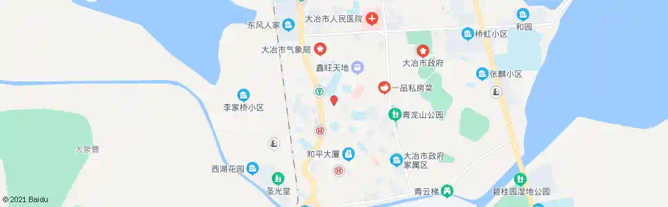 黄石粮机厂路口_公交站地图_黄石公交_妙搜公交查询2025