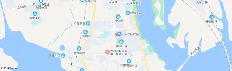 黄石大冶商场_公交站地图_黄石公交_妙搜公交查询2025