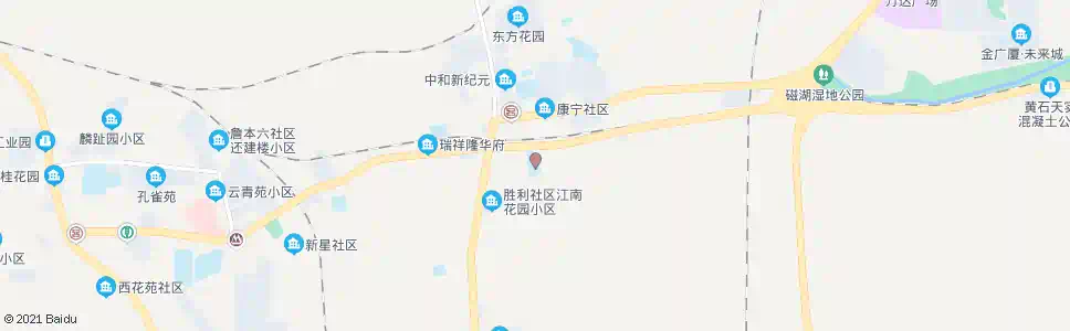 黄石下陆中学_公交站地图_黄石公交_妙搜公交查询2025