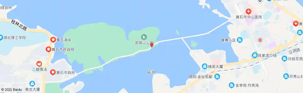 黄石团城山公园_公交站地图_黄石公交_妙搜公交查询2025
