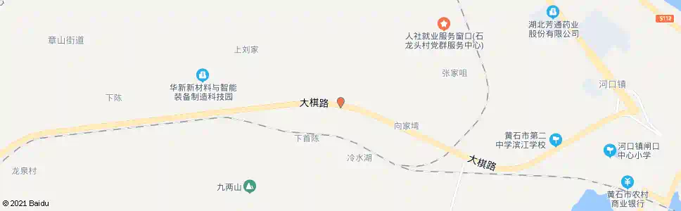 黄石河口中学_公交站地图_黄石公交_妙搜公交查询2025