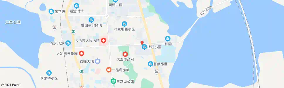 黄石两湖天下(金湖大道)_公交站地图_黄石公交_妙搜公交查询2025