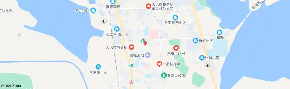 黄石大冶物价局_公交站地图_黄石公交_妙搜公交查询2025