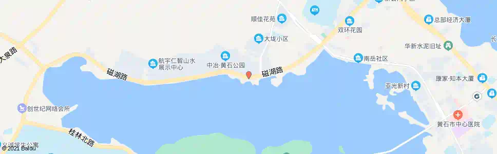 黄石桂花路南路口_公交站地图_黄石公交_妙搜公交查询2025