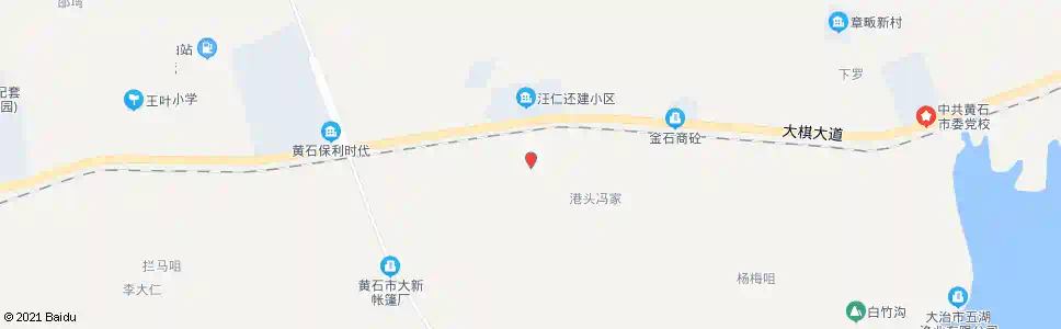 黄石刘祖佑村_公交站地图_黄石公交_妙搜公交查询2025