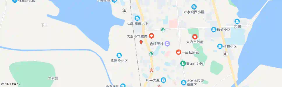 黄石大冶火车站广场_公交站地图_黄石公交_妙搜公交查询2025