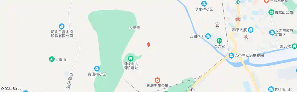 黄石石泉路口(临时停靠)_公交站地图_黄石公交_妙搜公交查询2025
