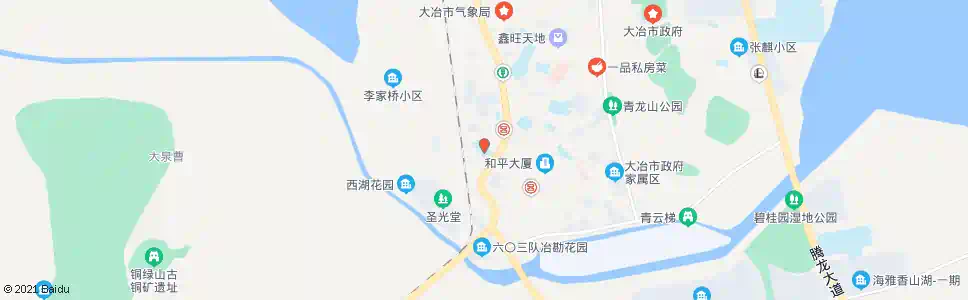 黄石大冶外国语学校_公交站地图_黄石公交_妙搜公交查询2025