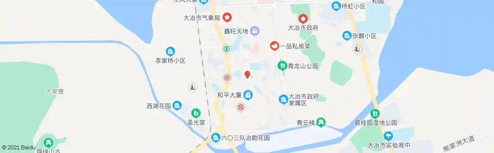 黄石大冶机关幼儿园_公交站地图_黄石公交_妙搜公交查询2025