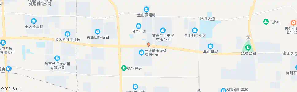 黄石金山还建区_公交站地图_黄石公交_妙搜公交查询2025