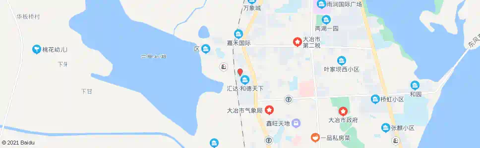 黄石启博幼儿园_公交站地图_黄石公交_妙搜公交查询2025