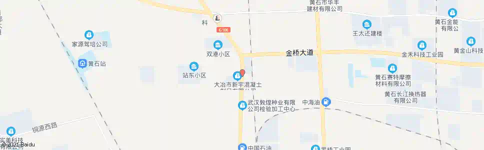 黄石徐家铺新村_公交站地图_黄石公交_妙搜公交查询2025