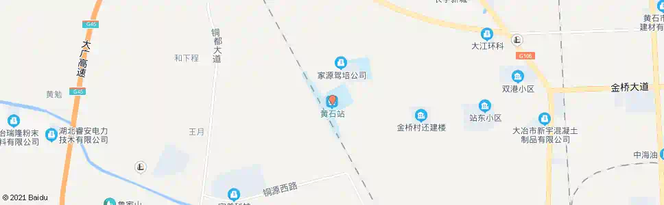 黄石大冶化肥厂_公交站地图_黄石公交_妙搜公交查询2025