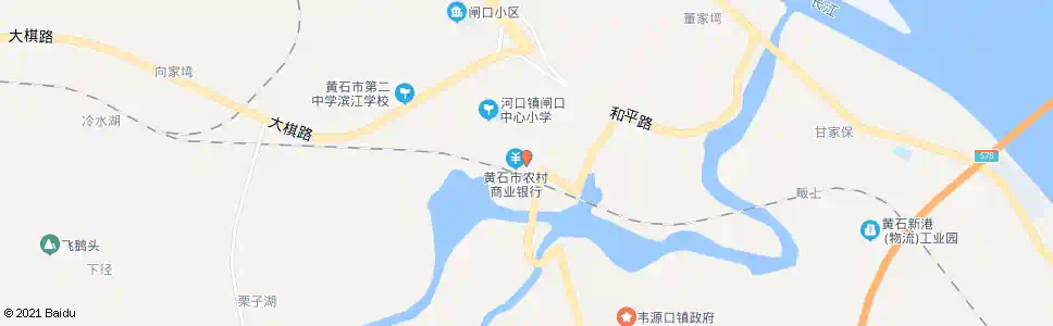 黄石河口镇街口_公交站地图_黄石公交_妙搜公交查询2025
