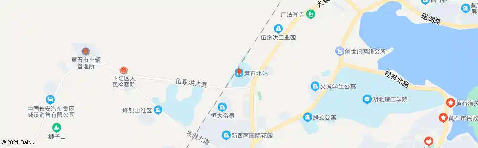 黄石湖北登峰_公交站地图_黄石公交_妙搜公交查询2025