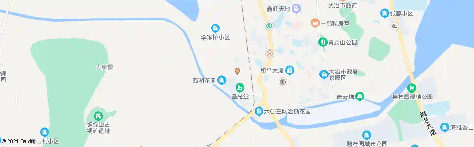 黄石石家菜园_公交站地图_黄石公交_妙搜公交查询2025