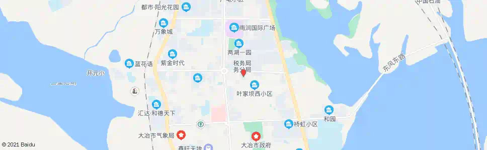 黄石天怡嘉园_公交站地图_黄石公交_妙搜公交查询2025