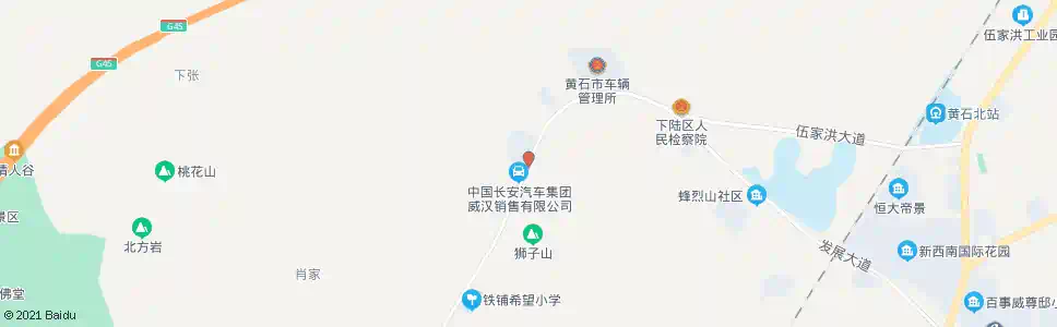 黄石江洋村_公交站地图_黄石公交_妙搜公交查询2025