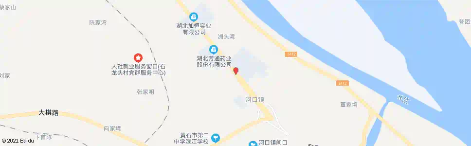 黄石牯牛洲_公交站地图_黄石公交_妙搜公交查询2025