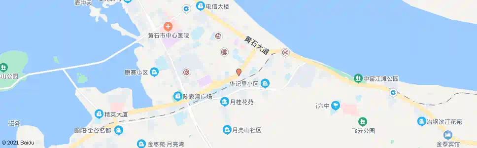 黄石轻工大厦_公交站地图_黄石公交_妙搜公交查询2025