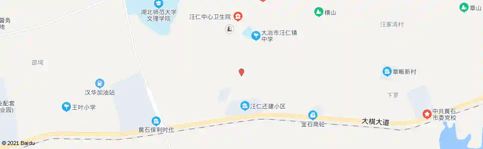 黄石竹林湾村_公交站地图_黄石公交_妙搜公交查询2025