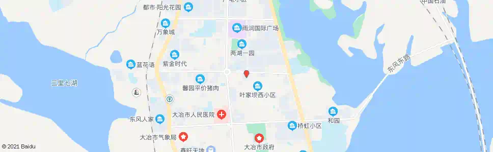 黄石天怡嘉园(北)_公交站地图_黄石公交_妙搜公交查询2025