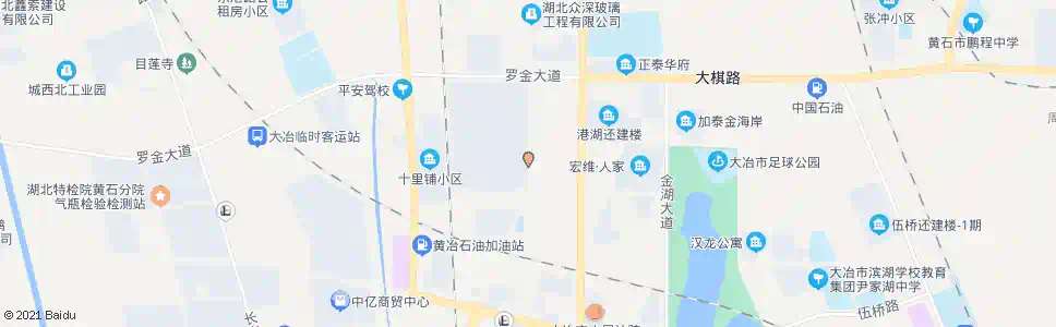 黄石华兴玻璃_公交站地图_黄石公交_妙搜公交查询2025
