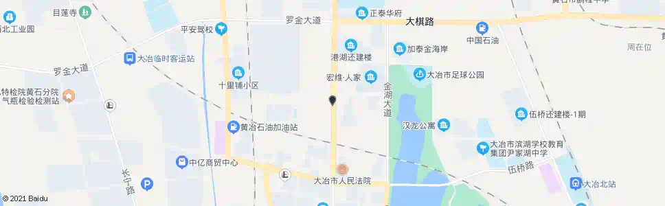 黄石向家湾_公交站地图_黄石公交_妙搜公交查询2025