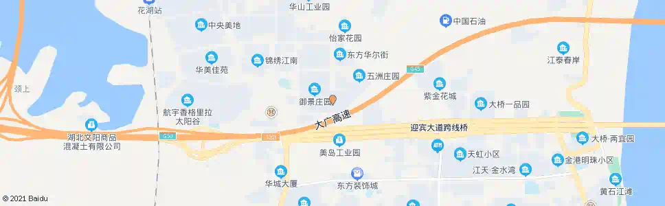 黄石天行御景庄园(西行)_公交站地图_黄石公交_妙搜公交查询2025