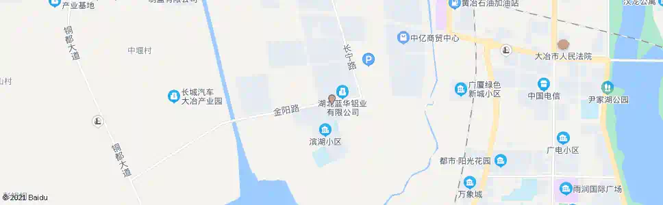 黄石滨湖小区_公交站地图_黄石公交_妙搜公交查询2025