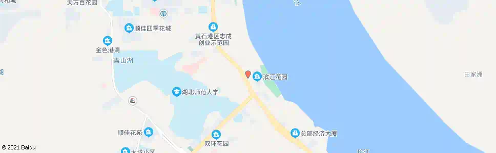 黄石花湖水厂_公交站地图_黄石公交_妙搜公交查询2025