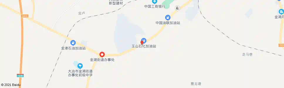黄石金湖供电局(临时停靠)_公交站地图_黄石公交_妙搜公交查询2025