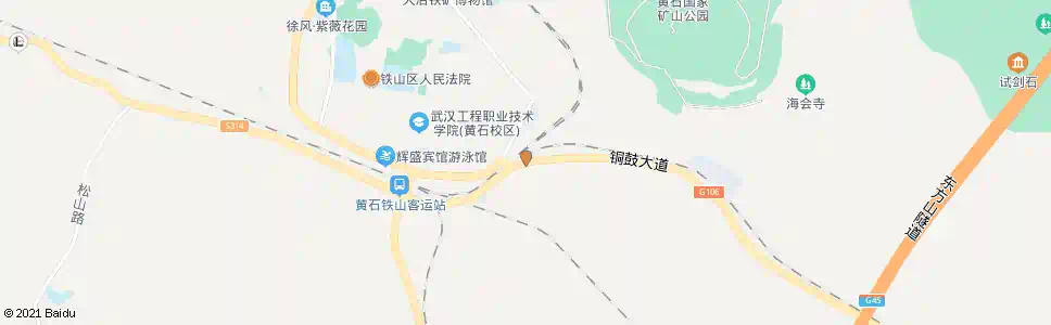 黄石铁山公交停车场_公交站地图_黄石公交_妙搜公交查询2025