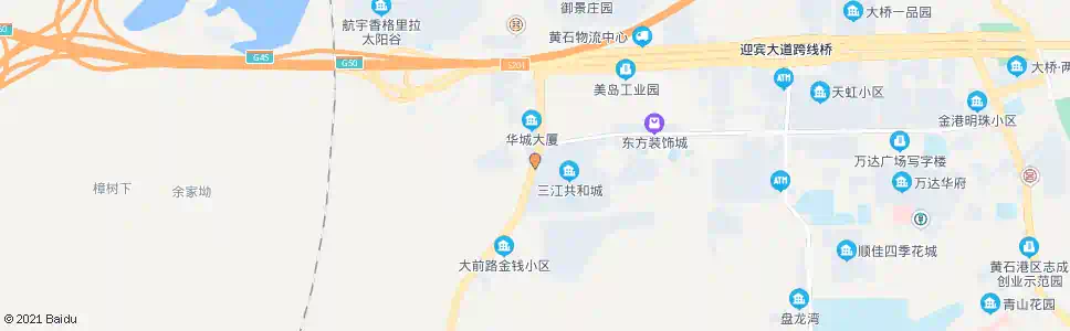 黄石叶家楼(大泉路口)_公交站地图_黄石公交_妙搜公交查询2025