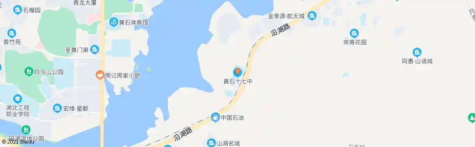 黄石黄石十七中_公交站地图_黄石公交_妙搜公交查询2025