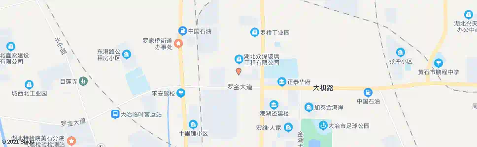 黄石天晶材料公司(临时停靠)_公交站地图_黄石公交_妙搜公交查询2025