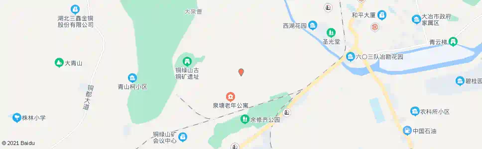 黄石石泉路中(临时停靠)_公交站地图_黄石公交_妙搜公交查询2025