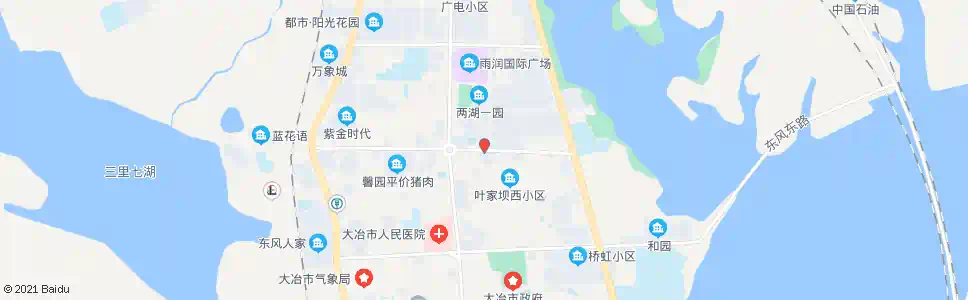 黄石香格里拉(北行)_公交站地图_黄石公交_妙搜公交查询2025