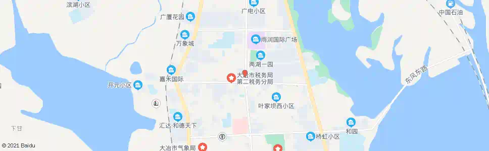 黄石大冶老教育局_公交站地图_黄石公交_妙搜公交查询2025
