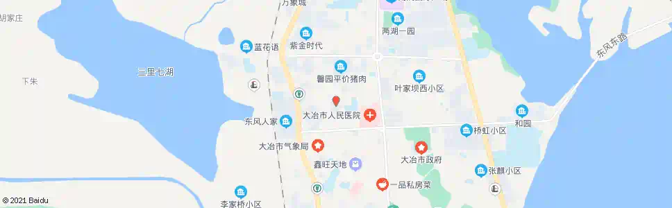 黄石大冶桔园小区_公交站地图_黄石公交_妙搜公交查询2025