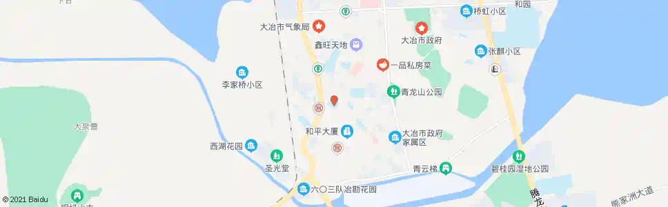 黄石大冶新街小学_公交站地图_黄石公交_妙搜公交查询2025