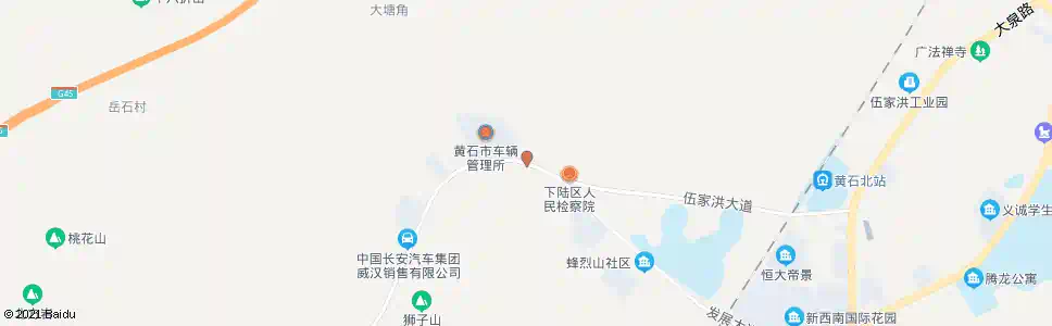 黄石黄石车管所_公交站地图_黄石公交_妙搜公交查询2025