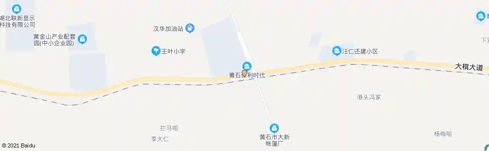 黄石枯树咀村_公交站地图_黄石公交_妙搜公交查询2025