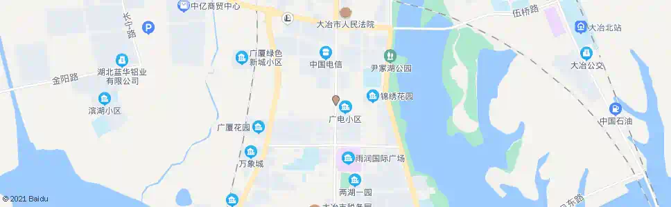 黄石大冶广电局_公交站地图_黄石公交_妙搜公交查询2025