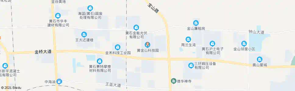黄石黄金山科技园_公交站地图_黄石公交_妙搜公交查询2025