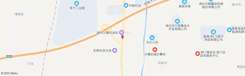 荆门兴隆岗_公交站地图_荆门公交_妙搜公交查询2025